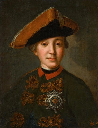 Fedor Stepanovich Rokotov - Portrait of Emperor Peter III.webp