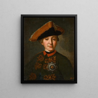 Fedor Stepanovich Rokotov - Portrait of Emperor Peter III.webp
