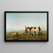 Een herder in de Kaukasus - Fedor Theodor Iljitsch Baikoff — ingelijst kunstwerk aan de muur