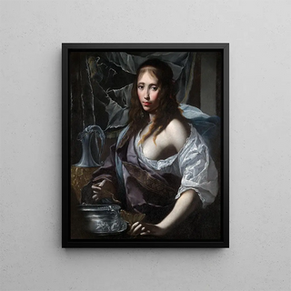 Felice Ficherelli - Artemisia Prepares To Drink The Ashes of Her Husband mausolus.webp