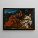 Suzanne et les vieillards - Felice Torelli — ingelijst kunstwerk aan de muur