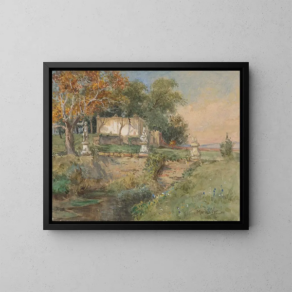 Park - Felicjan Moczik — framed artwork on a wall