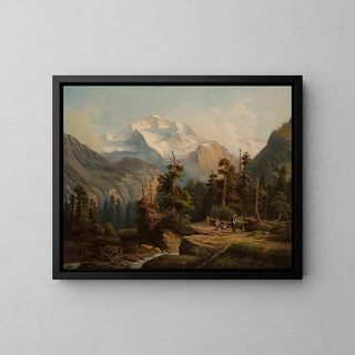 Feliks Brzozowski - Mountain landscape.webp