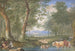 Landschap met koeien in een beek - Felix Meyer — weergave van het kunstwerk