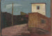 Straat met telefoonpalen - Felix Nussbaum — weergave van het kunstwerk