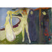 Reproductie van het schilderij Vrouw. Sfinx - Edvard Munch