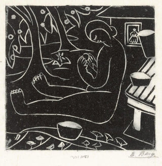 Femme assise - Else Berg