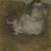 Vrouw zittend op een divan - Edgar Degas — weergave van het kunstwerk