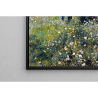 Femme avec un parasol dans un jardin - Pierre-Auguste Renoir | Reproduction Tableau Décoration murale affiche copie