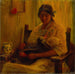 Vrouw van Tehuantepec - Germn Gedovius — weergave van het kunstwerk