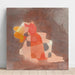 Reproductie van het schilderij van een vrouw die achterover leunt - Paul Klee