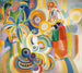 Vrouw uit Portugal - Robert Delaunay — weergave van het kunstwerk