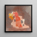 Vrouw leunend achterover - Paul Klee — ingelijst kunstwerk aan de muur