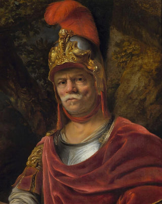 Ferdinand Bol - Man in a golden helmet Mars.webp