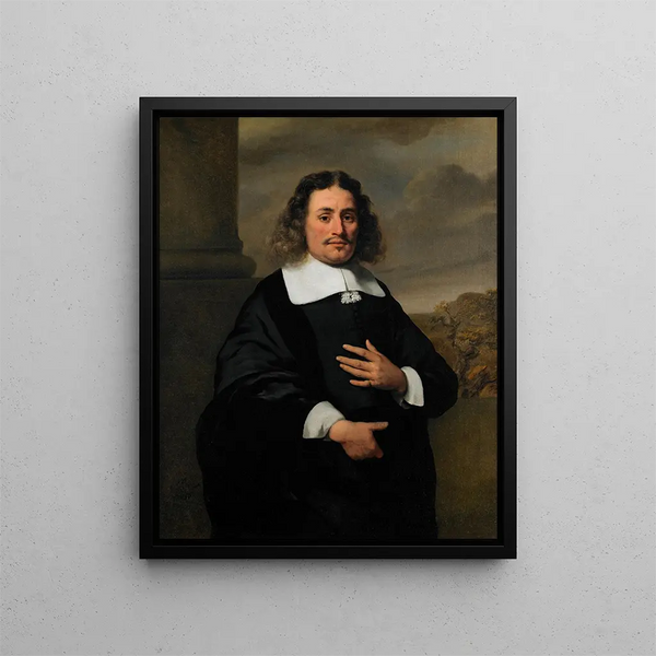 Quirinus Stercke - Ferdinand Bol — ingelijst kunstwerk aan de muur