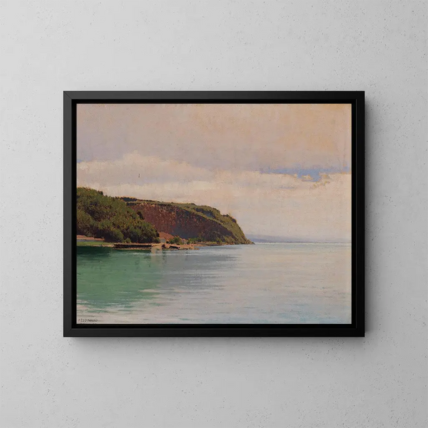 Sistiana - Ferdinand Brunner — framed artwork on a wall