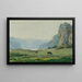 Beraun - Ferdinand Engelmüller — framed artwork on a wall