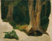 Studie van een boom - Ferdinand Georg Waldmüller — weergave van het kunstwerk