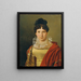 Catharina Freifrau de Koudelka - Ferdinand Georg Waldmüller — ingelijst kunstwerk aan de muur