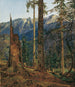 Het Höllengebirge bij Ischl - Ferdinand Georg Waldmüller — weergave van het kunstwerk