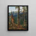 Het Höllengebirge bij Ischl - Ferdinand Georg Waldmüller — ingelijst kunstwerk aan de muur