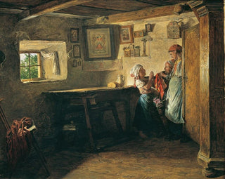 Ferdinand Georg Waldmller - Der alte Kasten.webp
