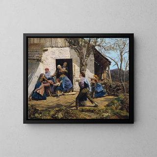 Ferdinand Georg Waldmller - Die Wiedergenesene.webp