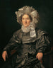 Elisabeth Waldmüller, de moeder van de kunstenaar - Ferdinand Georg Waldmüller — weergave van het kunstwerk