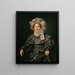 Elisabeth Waldmüller, de moeder van de kunstenaar - Ferdinand Georg Waldmüller — ingelijst kunstwerk aan de muur