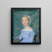 Mme Theresia Rupprecht - Ferdinand Georg Waldmüller — ingelijst kunstwerk aan de muur