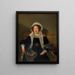 van Joséphine Schwartz von Mohrenstern née Vicomtesse Goupy de Quabeck - Ferdinand Georg Waldmüller — ingelijst kunstwerk aan de muur
