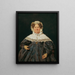 van Joséphine Schaumburg née Stahel - Ferdinand Georg Waldmüller — ingelijst kunstwerk aan de muur