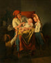 Mutterglück - Ferdinand Georg Waldmüller — weergave van het kunstwerk