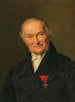 Portret Franz Benoit - Ferdinand Georg Waldmüller — weergave van het kunstwerk