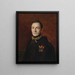 Portret van een graaf Apponyi - Ferdinand Georg Waldmüller — ingelijst kunstwerk aan de muur