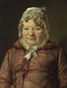 van het portret van de moeder van kapitein von Stierle-Holzmeister - Ferdinand Georg Waldmüller — weergave van het kunstwerk