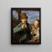 van Taglöhner met zijn zoon - Ferdinand Georg Waldmüller — ingelijst kunstwerk aan de muur