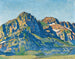 Les Dents Blanches - Ferdinand Hodler — weergave van het kunstwerk