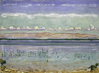 Ferdinand Hodler - Lake Geneva With Jura Hills.webp