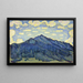 Landschap in de Zwitserse Alpen - Ferdinand Hodler — ingelijst kunstwerk aan de muur