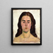 Portret van Lina Crot - Ferdinand Hodler — ingelijst kunstwerk aan de muur