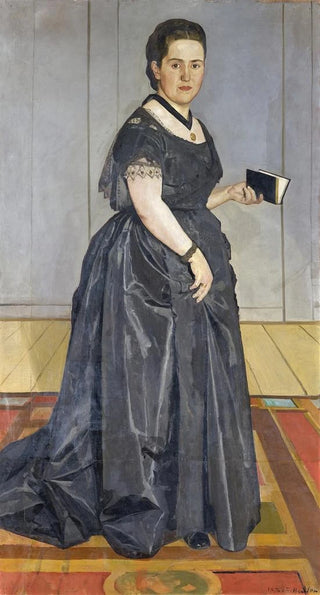 Ferdinand Hodler - Portrait Of Maria Rosa KrebsSchpbach.webp