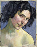 Portret van het model Giulia Leonardi - Ferdinand Hodler — weergave van het kunstwerk