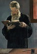 Priester lezend - Ferdinand Hodler — weergave van het kunstwerk