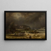De Maas bij Poilvache - Ferdinand Joseph Bernard Marinus — ingelijst kunstwerk aan de muur