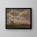 Voor de storm - Ferdinand Katona — ingelijst kunstwerk aan de muur