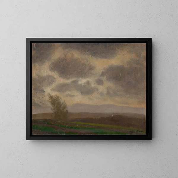 Before the Storm - Ferdinand Katona — framed artwork on a wall