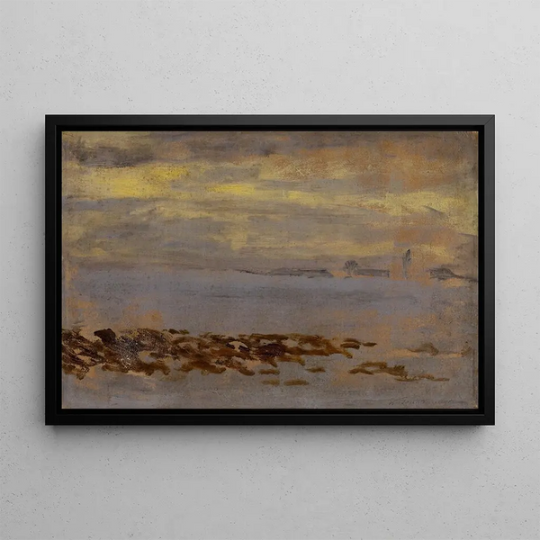 Twilight - Ferdinand Katona — framed artwork on a wall