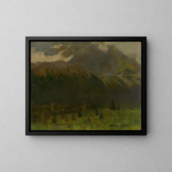 Gerlachov - Ferdinand Katona — framed artwork on a wall