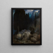 Böcklins Grab - Ferdinand Keller — ingelijst kunstwerk aan de muur